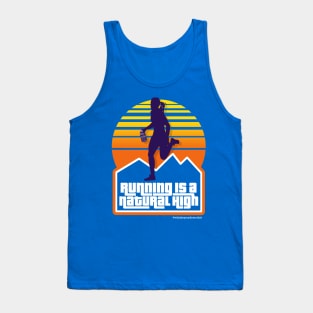 Running is a Natural High Tank Top